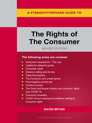 cover image of A Straightforward Guide to the Rights of the Consumer